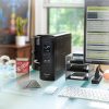CyberPower Intelligent LCD BRG1500AVRLD2 1500VA Mini-tower UPS - Mini-tower - AVR - 8 Hour Recharge - 2 Minute Stand-by - 120 V AC Input - 120 V AC Output - Serial Port - 12 x NEMA 5-15R - 6 x Battery/Surge Outlet - Image 4