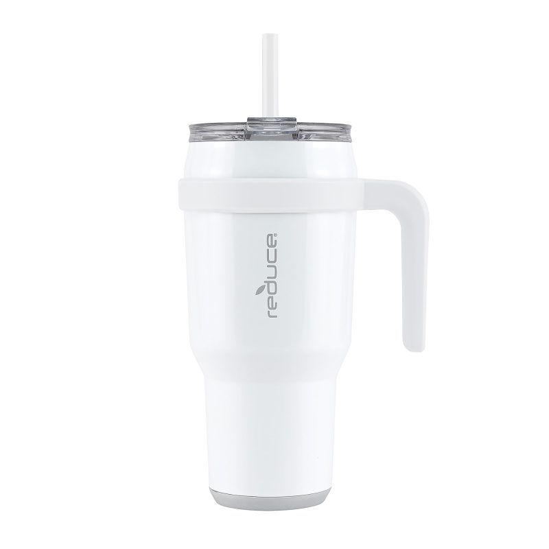 Base Brands Reduce Cold-1 Mug, 40 Oz, White