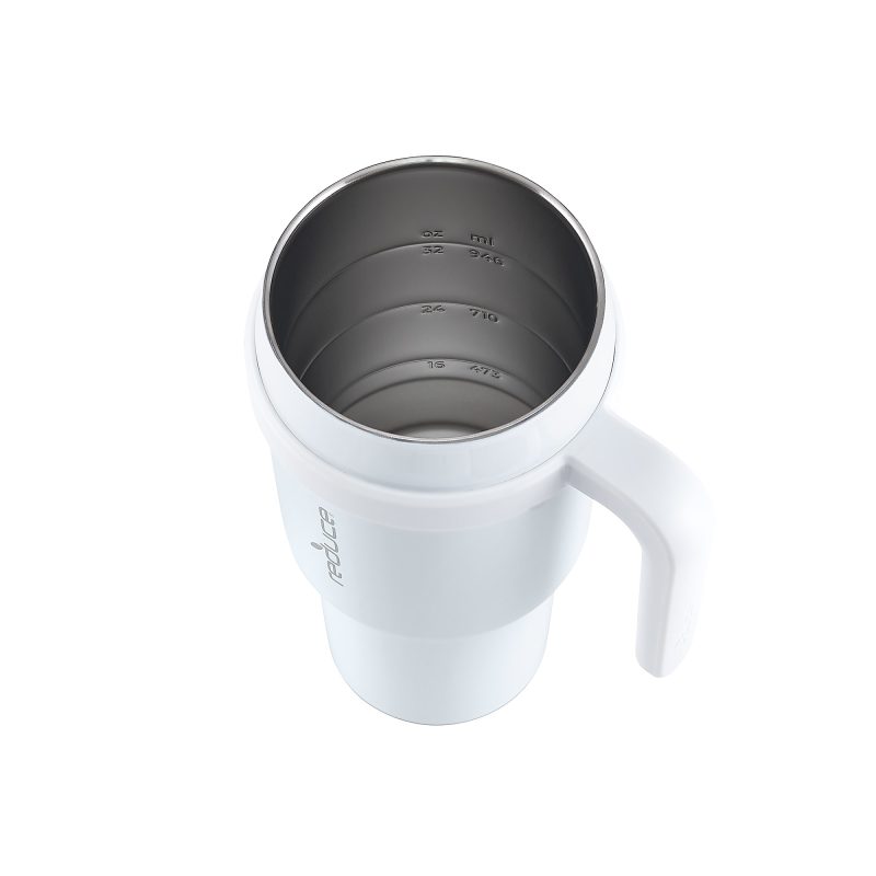 Base Brands Reduce Cold-1 Mug, 40 Oz, White - Image 4