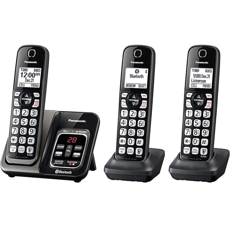Panasonic® KX-TGD563M DECT 6.0 PLUS Expandable Digital Cordless Phone System - Image 3