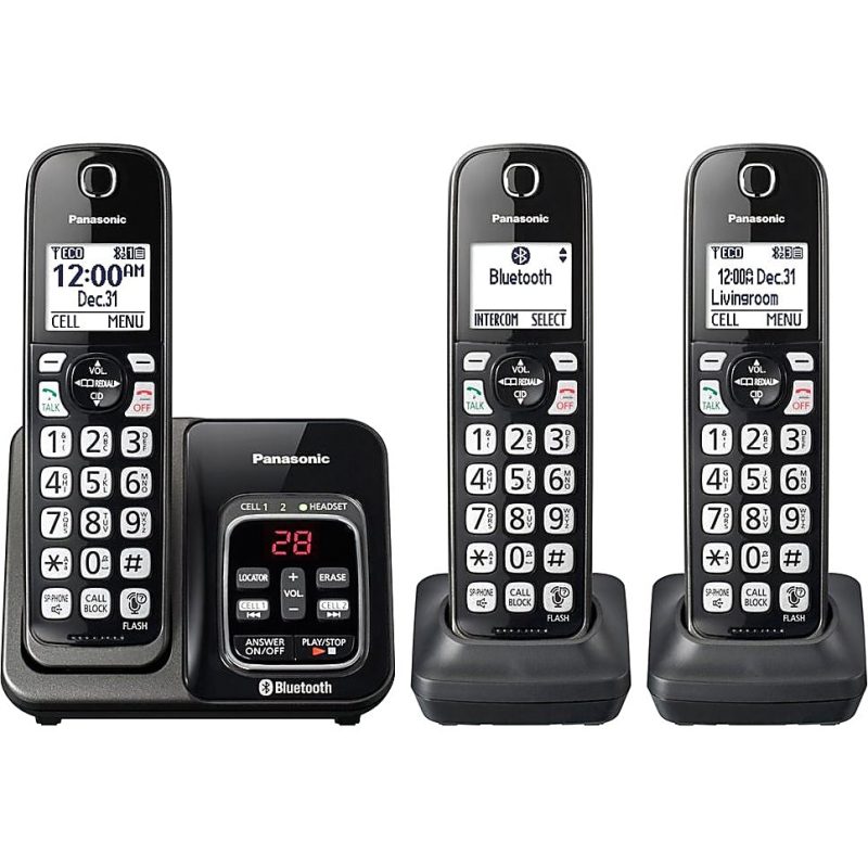 Panasonic® KX-TGD563M DECT 6.0 PLUS Expandable Digital Cordless Phone System - Image 4