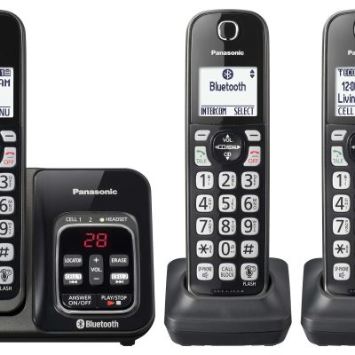 Panasonic® KX-TGD563M DECT 6.0 PLUS Expandable Digital Cordless Phone System