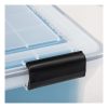 IRIS Letter and Legal Size WEATHERTIGHT File Box, 10 7/8"H x 14 1/2"W x 18"D, Clear, Pack of 6 - Image 5