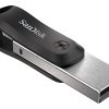 SanDisk® iXpand USB 3.0/Lightning Flash Drive, 64GB, Silver - Image 3