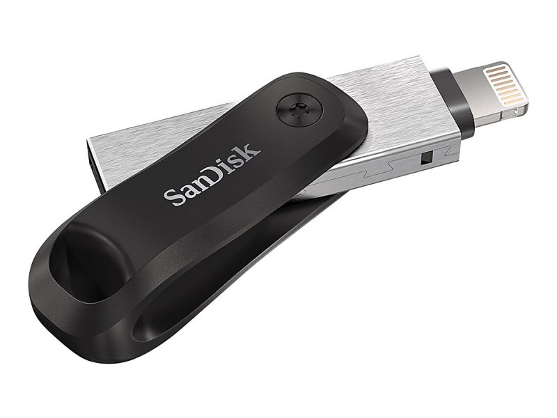 SanDisk® iXpand USB 3.0/Lightning Flash Drive, 64GB, Silver - Image 4
