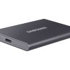 Samsung Portable External Solid State Drive, 1TB, Titan Gray - Image 2