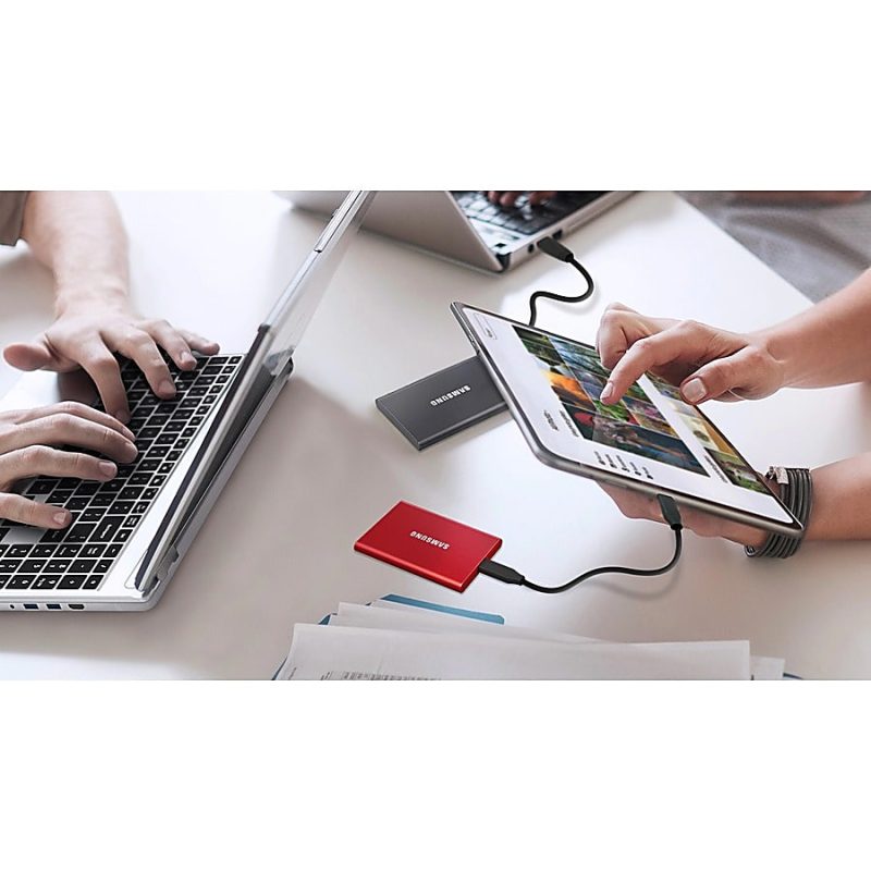 Samsung Portable External Solid State Drive, 1TB, Titan Gray - Image 9