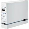Bankers Box® X-Ray Storage Boxes, 15 3/4" x 5 1/4" x 19 3/4", White/Blue, Case Of 6 - Image 2