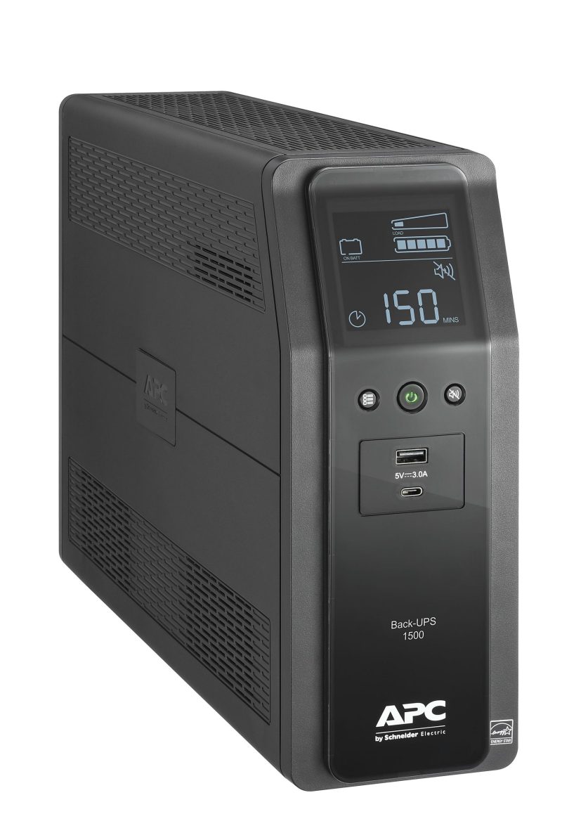 APC® Back-UPS Pro 10-Outlet Tower Uninterruptible Power Supply, 1,500VA/900 Watts, BN1500M2 - Image 3