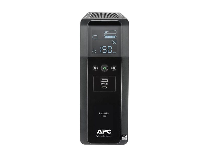 APC® Back-UPS Pro 10-Outlet Tower Uninterruptible Power Supply, 1,500VA/900 Watts, BN1500M2 - Image 5