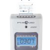 Pyramid Time Systems Small Business 2500 Time Clock Bundle, Unlimited Employees, Ivory - Image 2